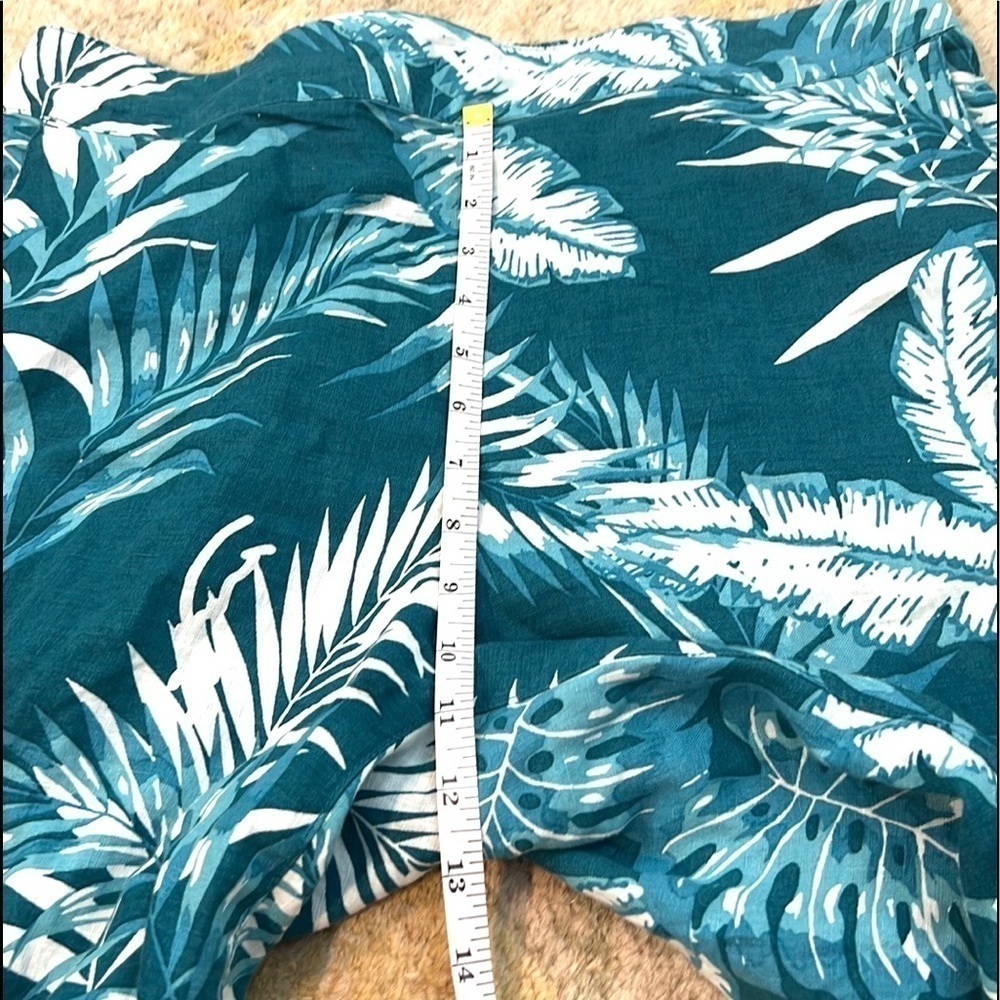 C&C California, Linen, Yacht-Wear Palazzo, Wide Leg Pants, Elastic Back Waist,L - Picture 6 of 14